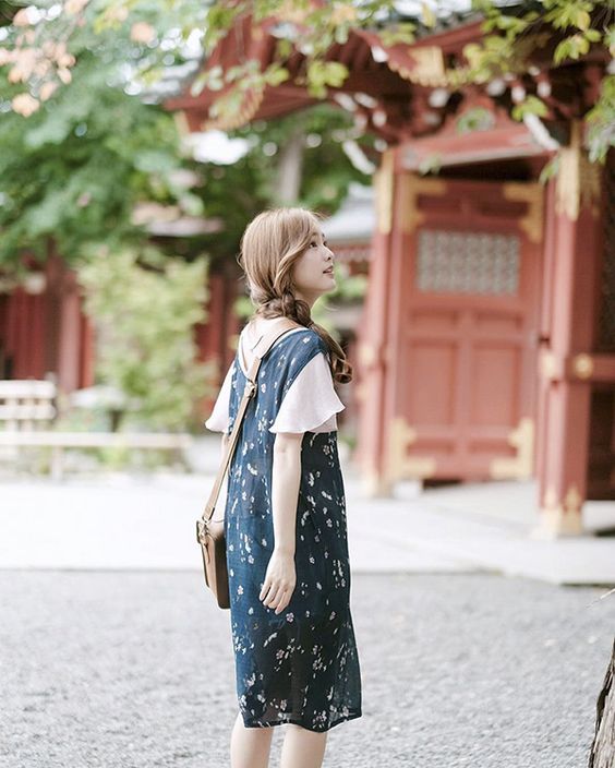 黑白穿搭　夏天